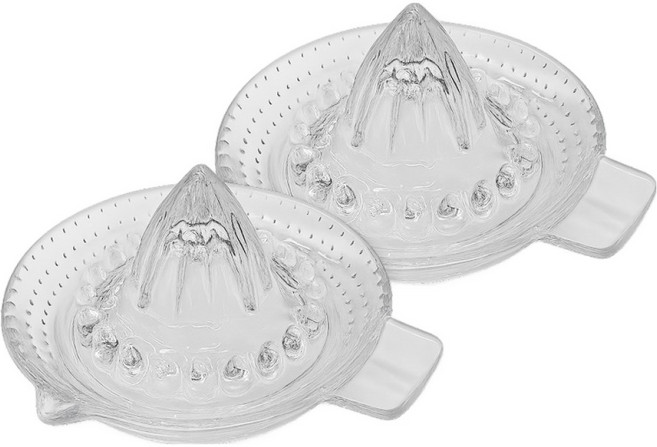 페르비타 내열유리 레몬 착즙기 스퀴저, 2개, 50ml