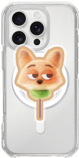 DESIGN SKIN MagSafe 迪士尼 動物方城市1 智慧手機支架, 甜蜜尼克, 1個