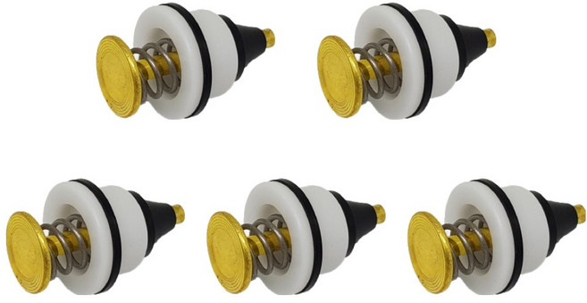 두진 화장실 대변기 세척밸브 푸시로드 대변기 푸시버튼 부속품 5p, 5개