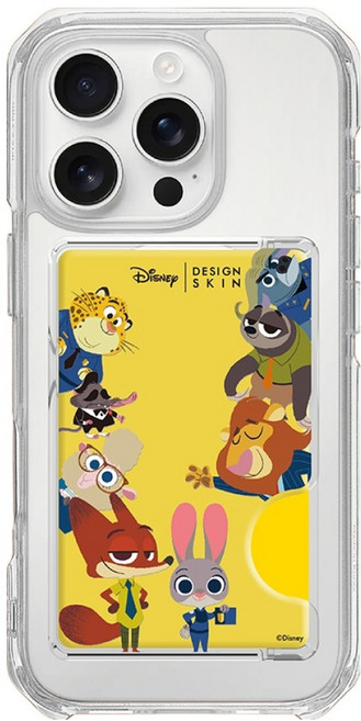 DESIGN SKIN MagSafe 迪士尼 動物方城市1 卡夾, 相框 動物方城市, 1個