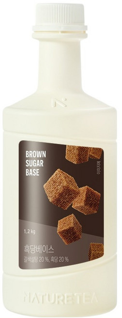 네이쳐티 흑당베이스, 1개, 1.2kg