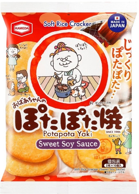 카메다 포타포타야키 간장맛 쌀과자, 117.2g, 1개