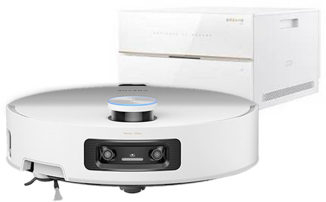 드리미 아쿠아10 울트라 롤러 마스터 물걸레 로봇청소기, 화이트