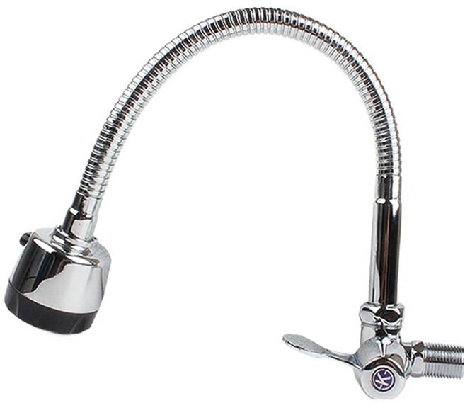 이지리빙 주방 단수 코브라 싱크대 수전, 1개