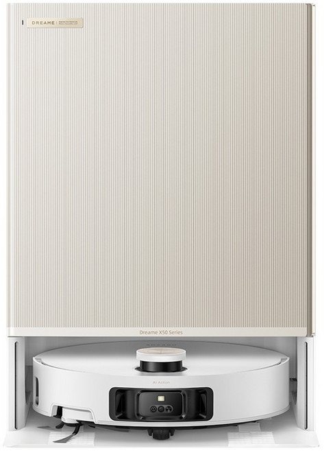 드리미 매트릭스10 울트라 물걸레 자동교체 로봇청소기, 화이트