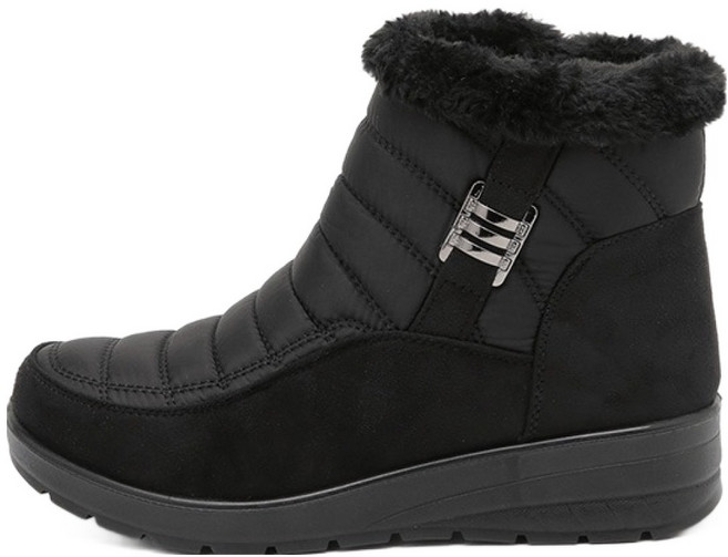 JACK&JILL 女款鋪棉毛絨內裡踝靴 JD5766