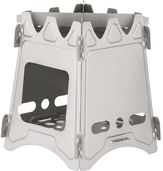 TEMPEST 純鈦柴火爐 卡片款, 鈦原色, 1個