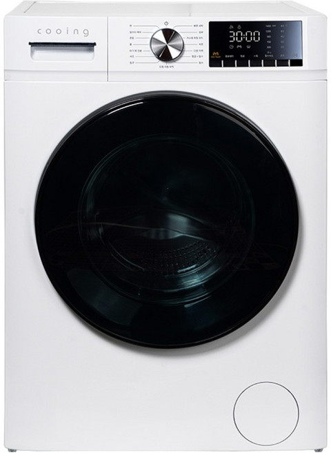 쿠잉전자 1등급 드럼세탁기 10kg 방문설치, 화이트, LDW10W