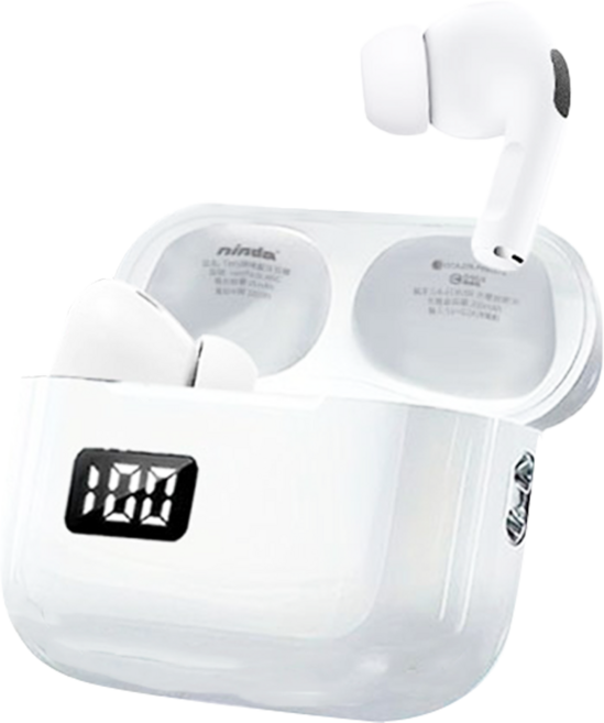 nisda 真無線降噪藍牙耳機, 白色, neoPods ANC