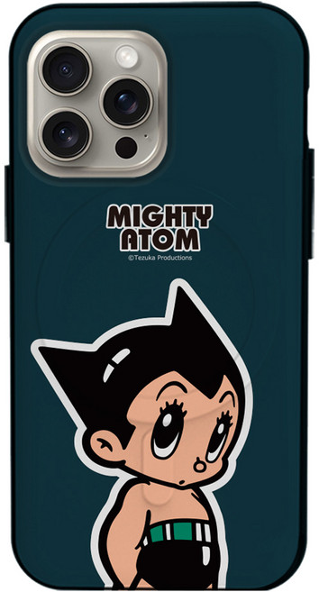 Astro Boy 原子小金剛 基本款 MagSafe 兼容卡片滑門防撞手機殼