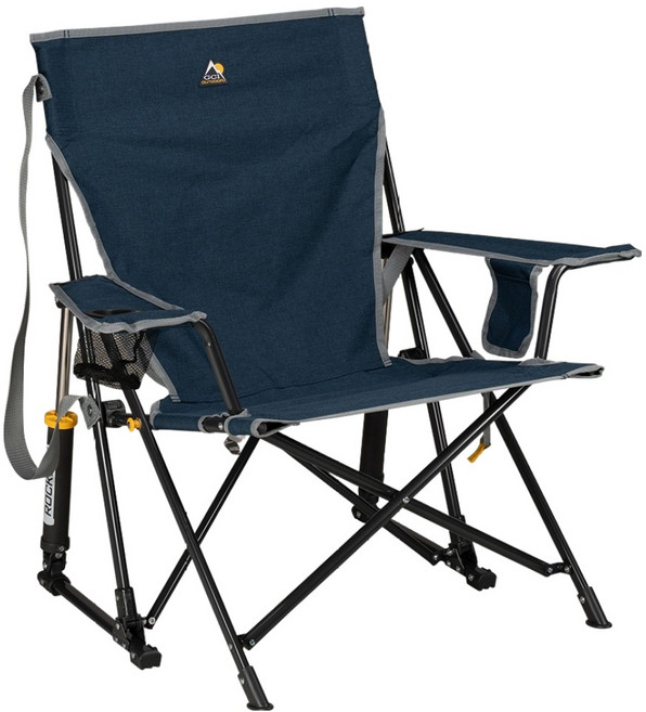 지씨아이 킥백로커 캠핑의자, 1개, 네이비