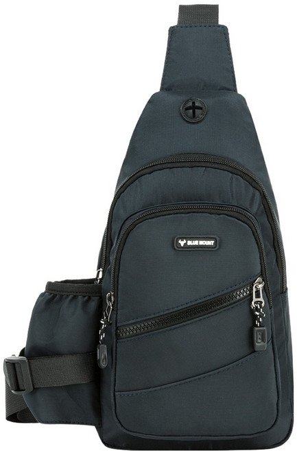 BLUEMOUNT 登山生活防水水瓶單肩包 APZ602, 藍色