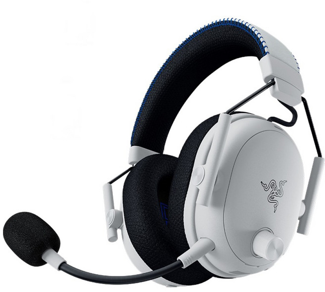 레이저 BlackShark V3 Pro for Playstation ANC Esports 무선 헤드셋, 화이트, RZ04-0540