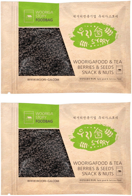 wooriga. 巧克力餅乾脆片, 1kg, 2個