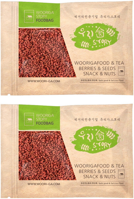 우리가스토리 딸기쿠키칩, 1kg, 2개