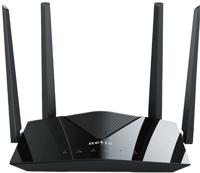 네티스 AX1500 기가비트 듀얼밴드 메쉬 와이파이 공유기, 1개, netis MEX601