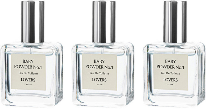 에네스티 러버스 1998 베이비 파우더 No 1 오드뚜왈렛, 3개, 30ml