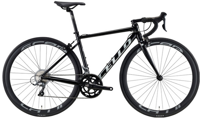 첼로 2026년형 스칼라티 H1 시마노 CLARIS 16단 입문용 로드 바이크 사이클 자전거 M 490mm 방문설치, 블랙, 1개, 167cm