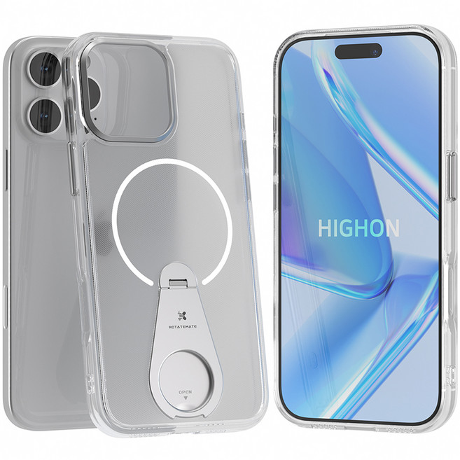 HIGHON Coco Clean Fit MagSafe 兼容 凝膠硬殼 防變色 手機殼