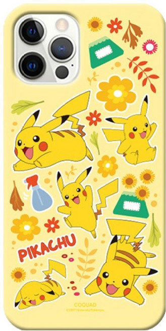 포켓몬스터 가든 스티커 슬림 하드 휴대폰 케이스