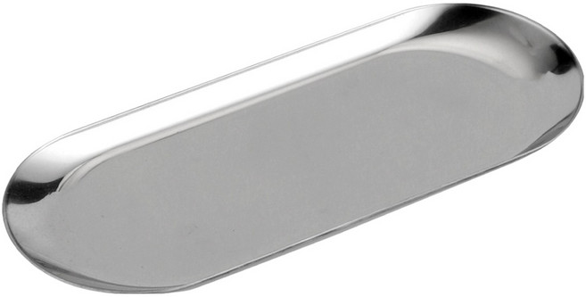 발룬피니 스텐 다용도 위생저 보관용기 플레이트, 실버, 1개