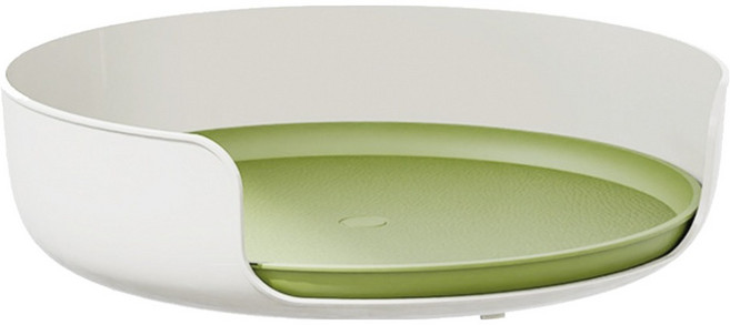 hillo 이지 넘어지지 않는 양념통 회전 트레이, 1개