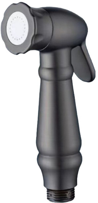 Rich Store 乾淨現代浴室清潔馬桶洗滌免治馬桶多用途噴槍 ABS噴槍 C 5.5 x 14 cm, 灰色, 1個