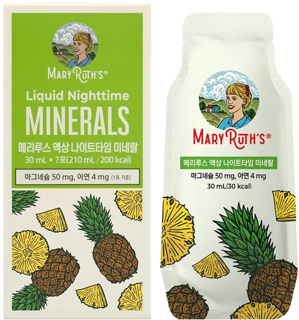 메리루스 액상 나이트타임 미네랄 7p, 210ml, 1개 - 쿠팡