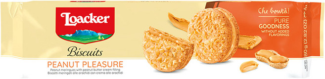 로아커 비스킷 피넛, 80g, 1개