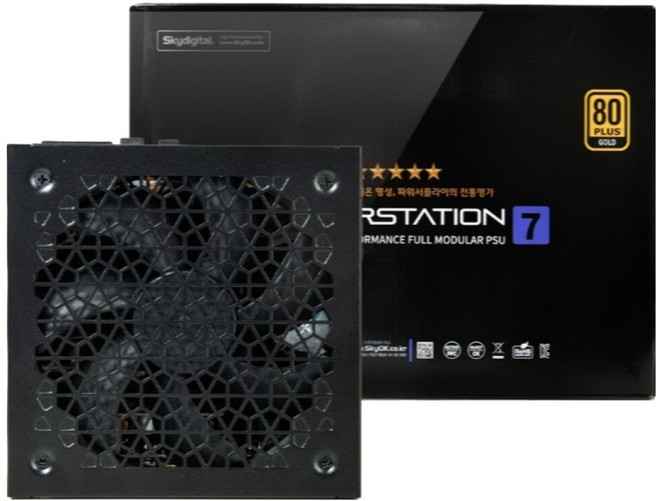 Skydigital PowerStation 80Plus ATX 3.1 / PCI-E 5.1 電源供應器, PS7-CSZ1000V5