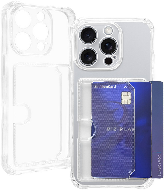 워너프 가드핏 카드 2장 수납 휴대폰 케이스