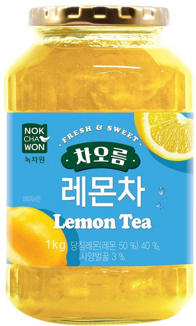녹차원 차오름 레몬차, 1kg, 1개, 1개입