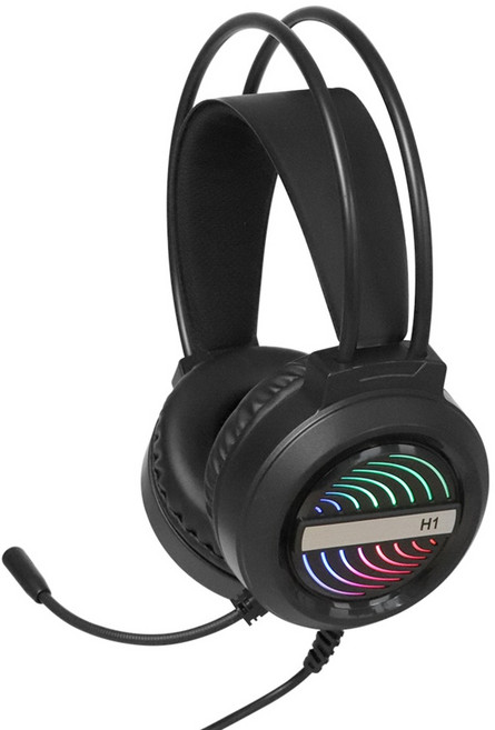 DTAudio 聆翔 STRYX 頭戴式有線電競耳機, 黑色, DTA-GM4