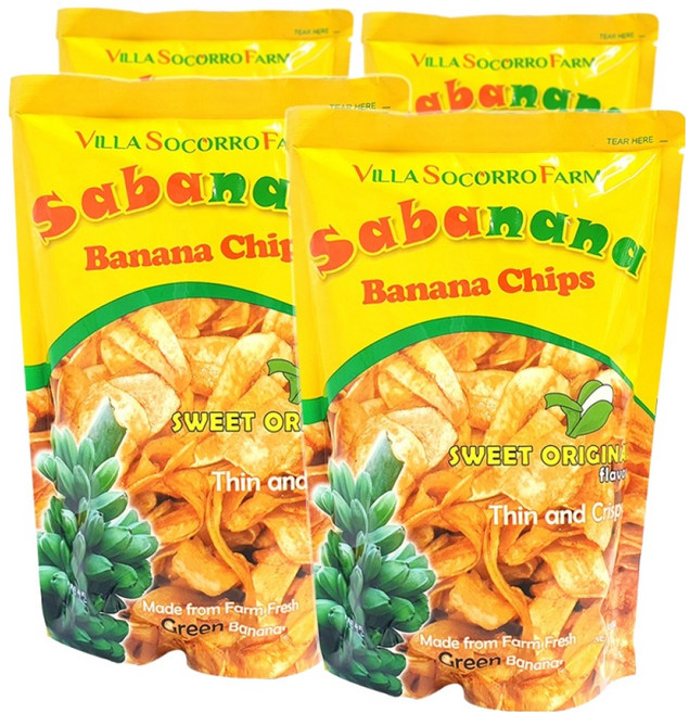 사바나나 바나나칩, 100g, 4개