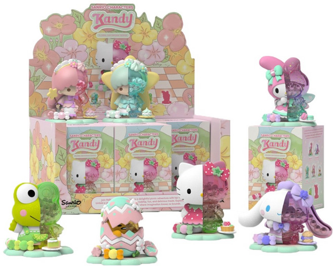 Mighty JaXX Play in the Box 三麗鷗 花卉白日夢系列 公仔 隨機出貨, 1個