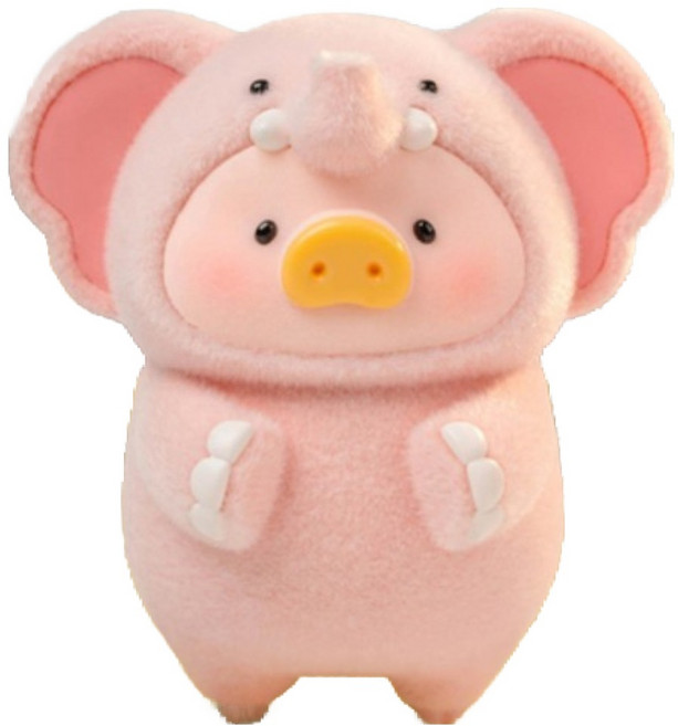 TOYZEROPLUS Play in the Box LULU THE PIGGY 動物派對系列 盲盒公仔 隨機出貨, 1個