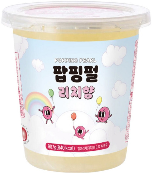 토핑스 팝핑펄 리치, 907g, 1개입, 1개