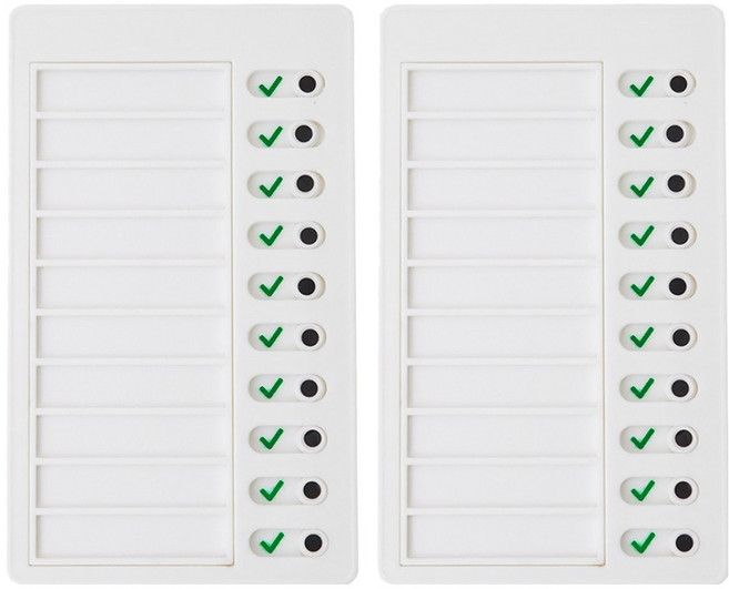 모던앳 슬라이딩 체크리스트 2p, 플라스틱