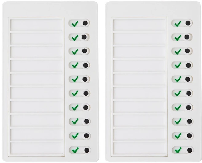 모던앳 슬라이딩 체크리스트 2p, 플라스틱 - 쿠팡