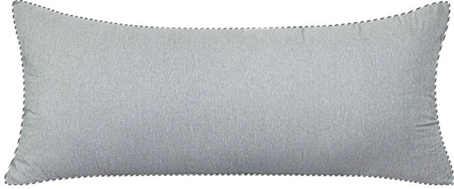 베드앤데코 멜란지 등쿠션커버, 그레이