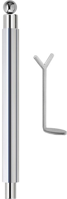 퍼니네일 하트프레임 미러볼 네일마그넷 세트 KN-A4211, 1세트, 실버