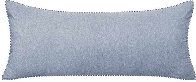 베드앤데코 멜란지 등쿠션커버, 블루