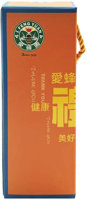 愛蜂園 清香荔枝蜂蜜禮盒, 700g, 1個