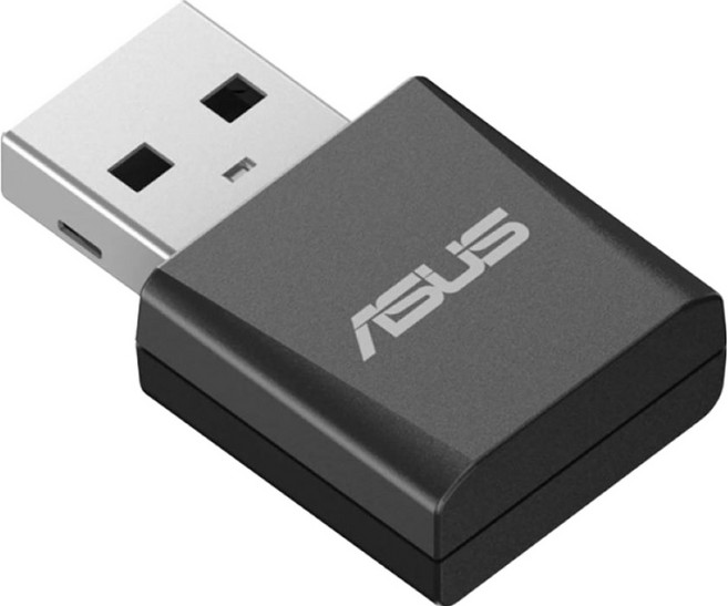 ASUS 華碩 Nano 網卡 USB-BE92, 黑色, 1個, BE92NANO