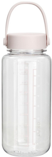 mir Hexa Tritan 手提水瓶 HAND, 薰衣草紫, 1個, 900ml