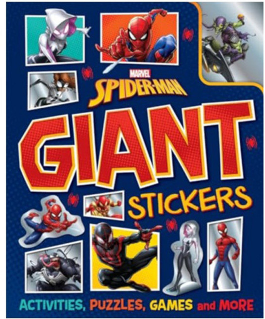 Marvel Spider-Man : Giant Stickers Activities Puzzles Games and More, Autumn Publishing Group, LLC
