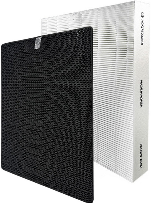 LG 오브제 가습 공기청정기 필터 세트, 1세트, ADQ75233501