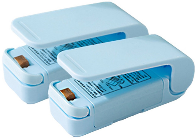 앞날창창 가정용 미니 실링기, 2개, 블루