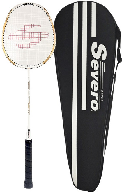 세베로 배드민턴 라켓 더블 일체형 매트5.0 풀커버, 1개