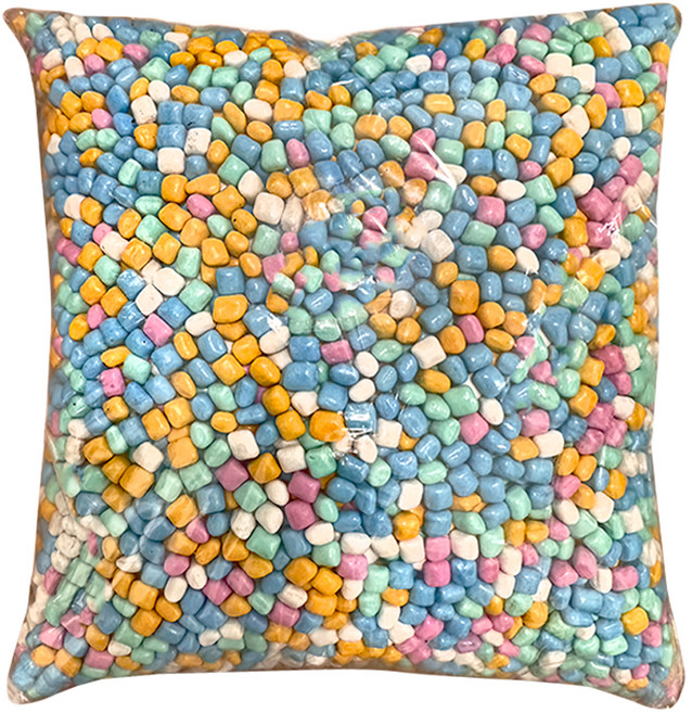 Dream Home 築夢家居 陶瓷沙, 綠色 + 藍色 + 橘色 + 白色 + 粉色, 2kg, 1個